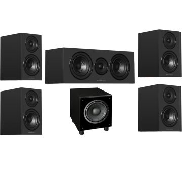 Wharfedale Diamond 12.1i HCP 5.1 Speaker Package - Black