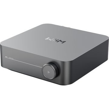 WiiM Amp Audio Streamer and Amplifier Space Grey