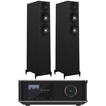 WiiM Amp Ultra and Wharfedale Diamond 12.3i Package