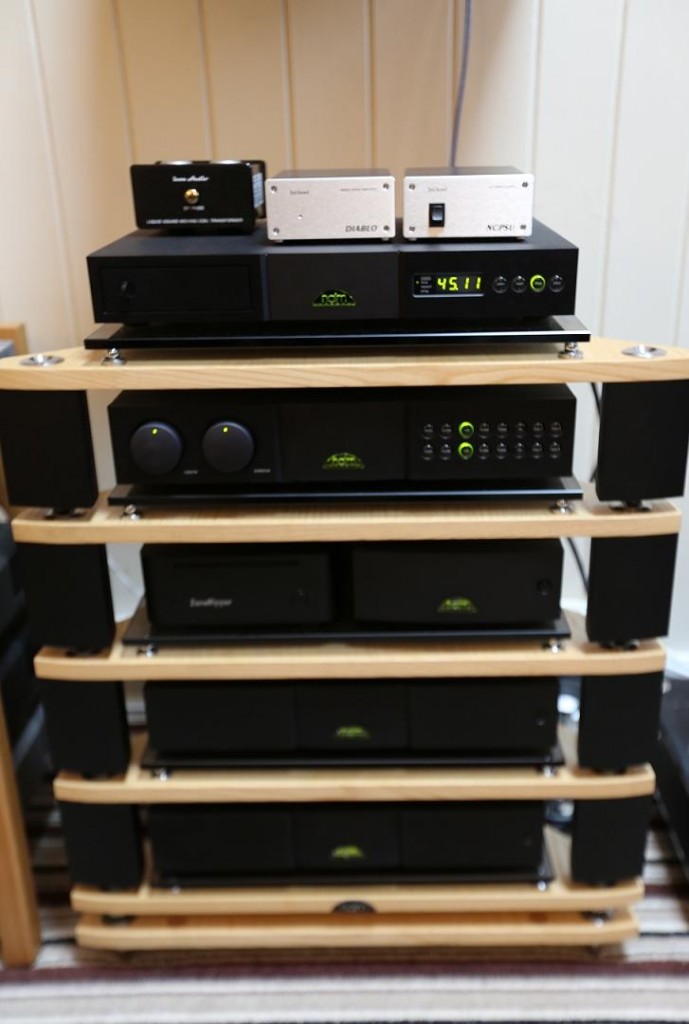 A stand of our Naim kit.