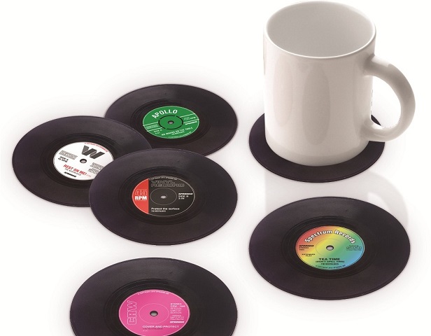 vinyl-coasters