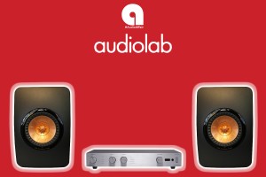 Audiolab 8200 Amplifier + KEF LS50 Bookshelf Speakers