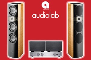 Audiolab 8200 Amplifier with 2 x 8200Mmb Power Amplifiers and Focal Speakers