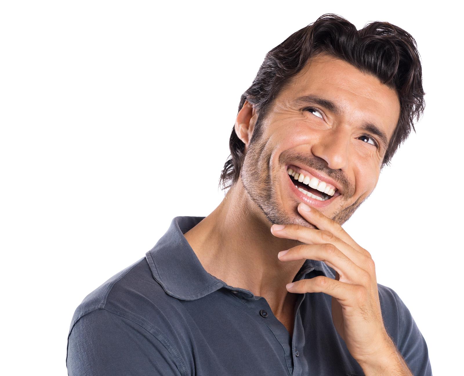 bigstock-Happy-Contemplated-Young-Man-I-49720754