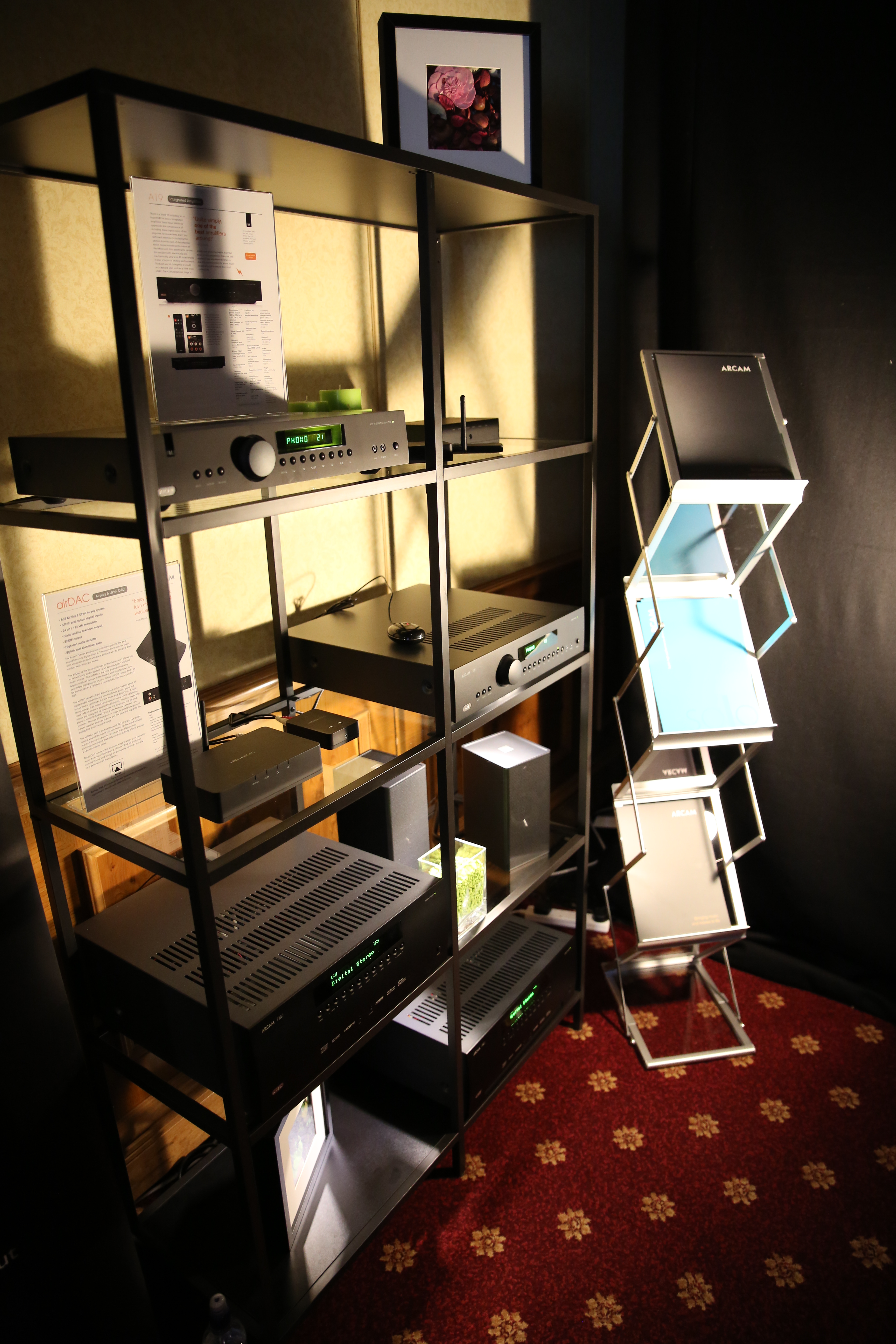 Arcam room display
