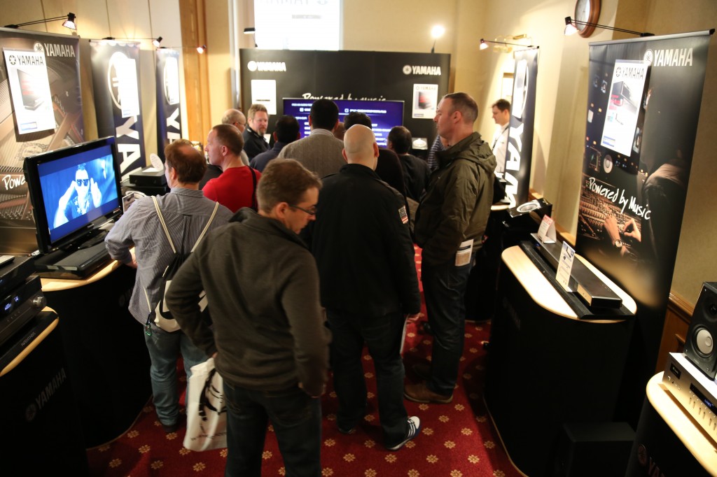 Yamaha room looking busy