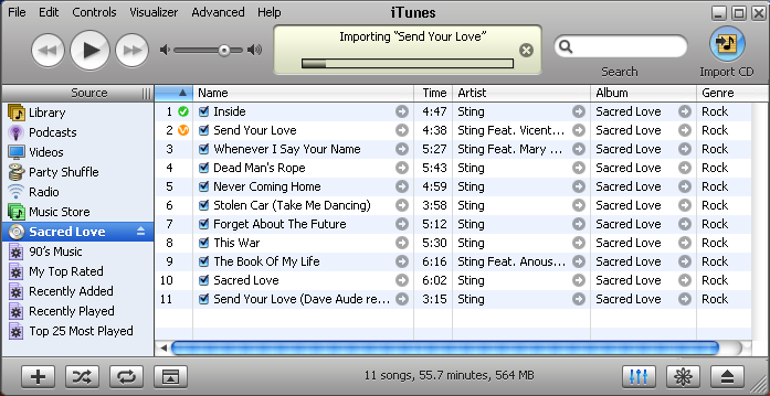 itunes-pc-importing-song