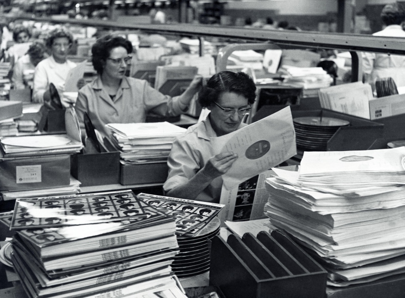 vinyl production line