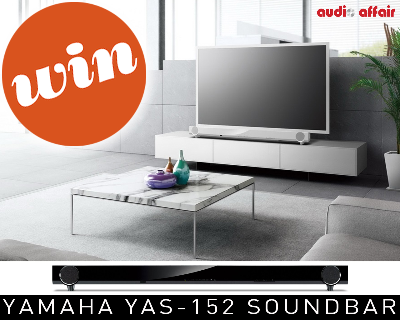 Win a Yamaha Soundbar!