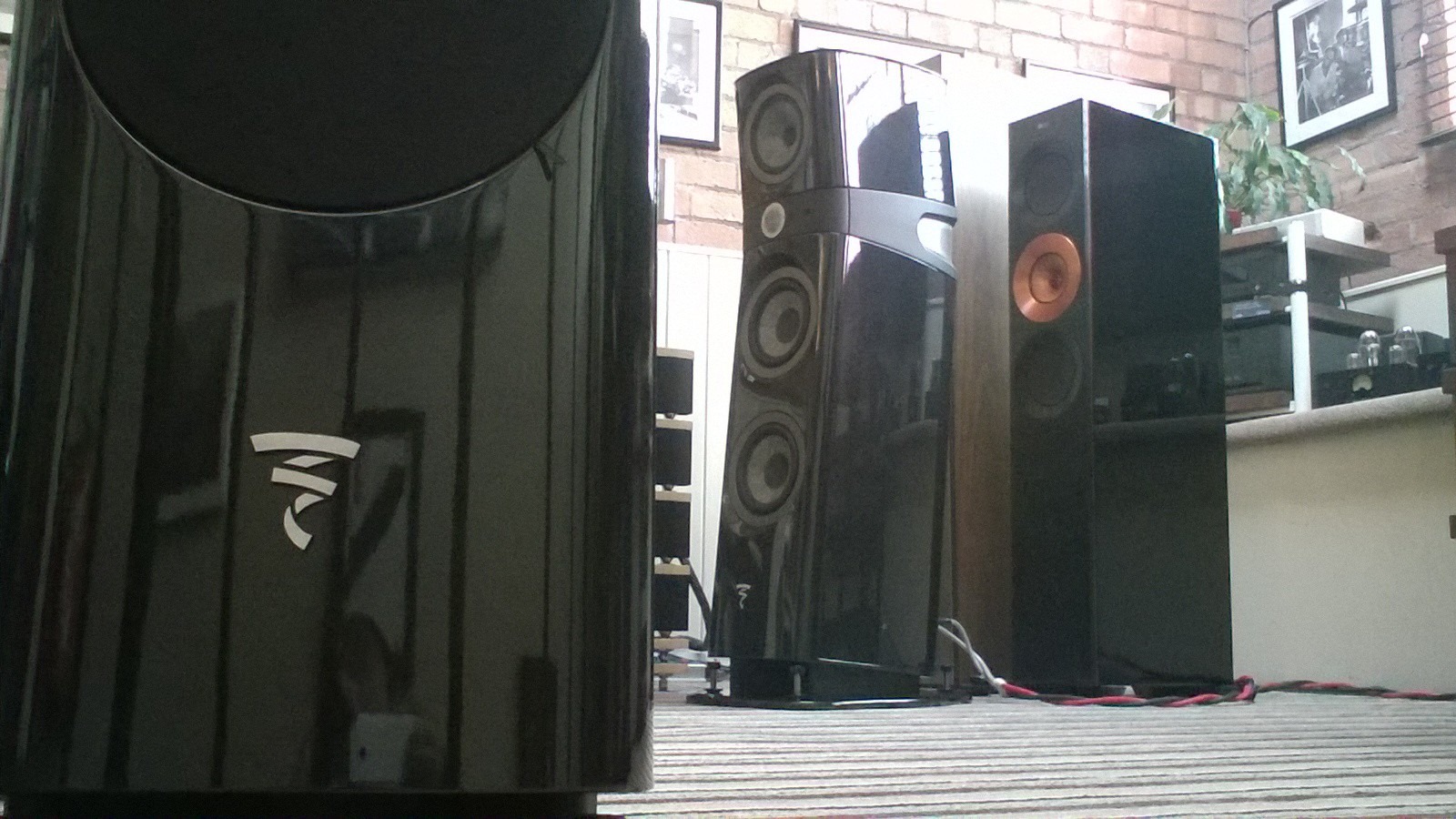 The Speakers on Demo in the Audio Affair Showroom 9/07/2015