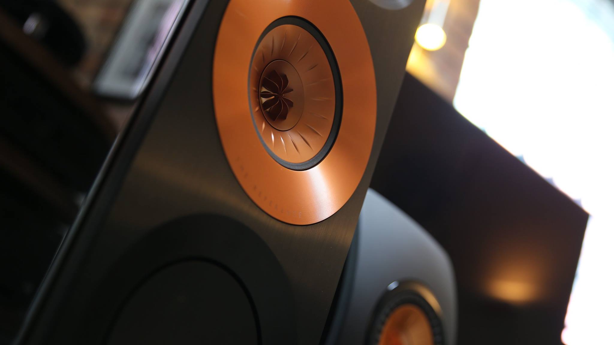 KEF's gold tweeter edition speakers - all together now