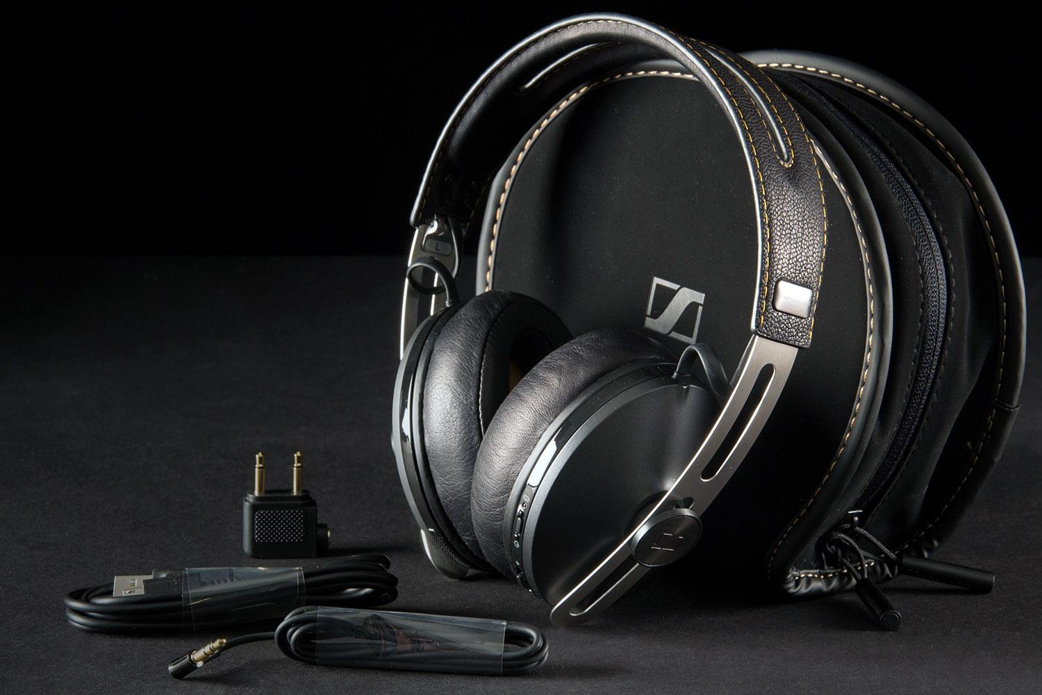 The Sennhesier Momentum 2.0s... in Black Chrome!