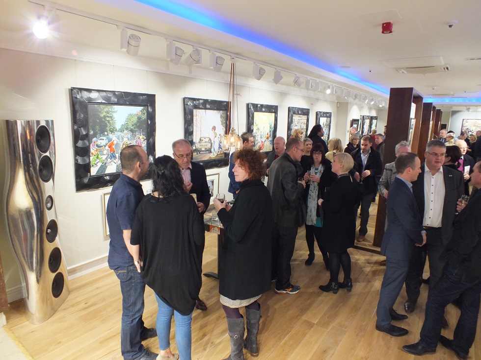 Castle Galleries Event with KEF Muon wrap up