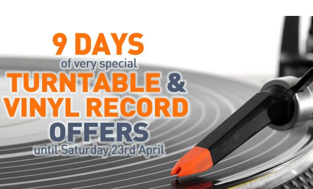 9 Days of Turntable and Vinyl Deals