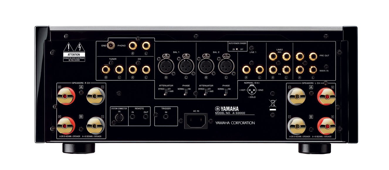 Yamaha A-S3000 rear