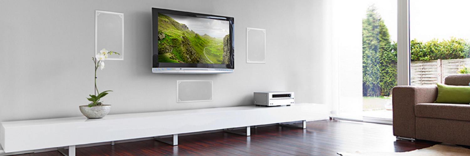 Tannoy sound without the space? You can with in wall speakers