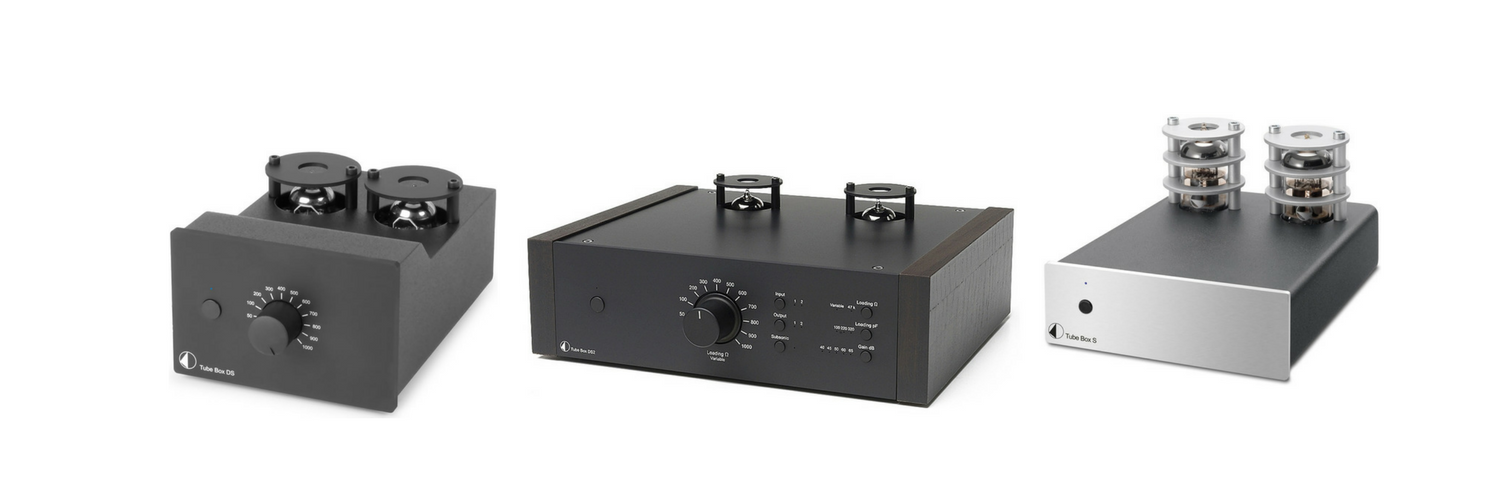 Warm valve vinyl sound with Pro-Ject Tube Box range