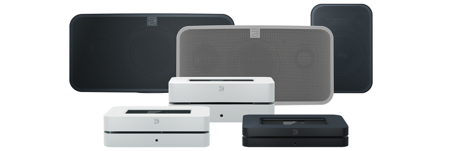 Bluesound Multi Room Speakers Streaming and Storage