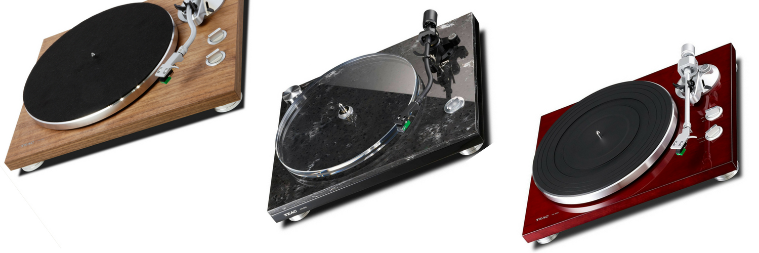 Vinyl Convenience with TEAC Bluetooth Digital Turntables TN-400BT TN300 TN-550 & TN-570
