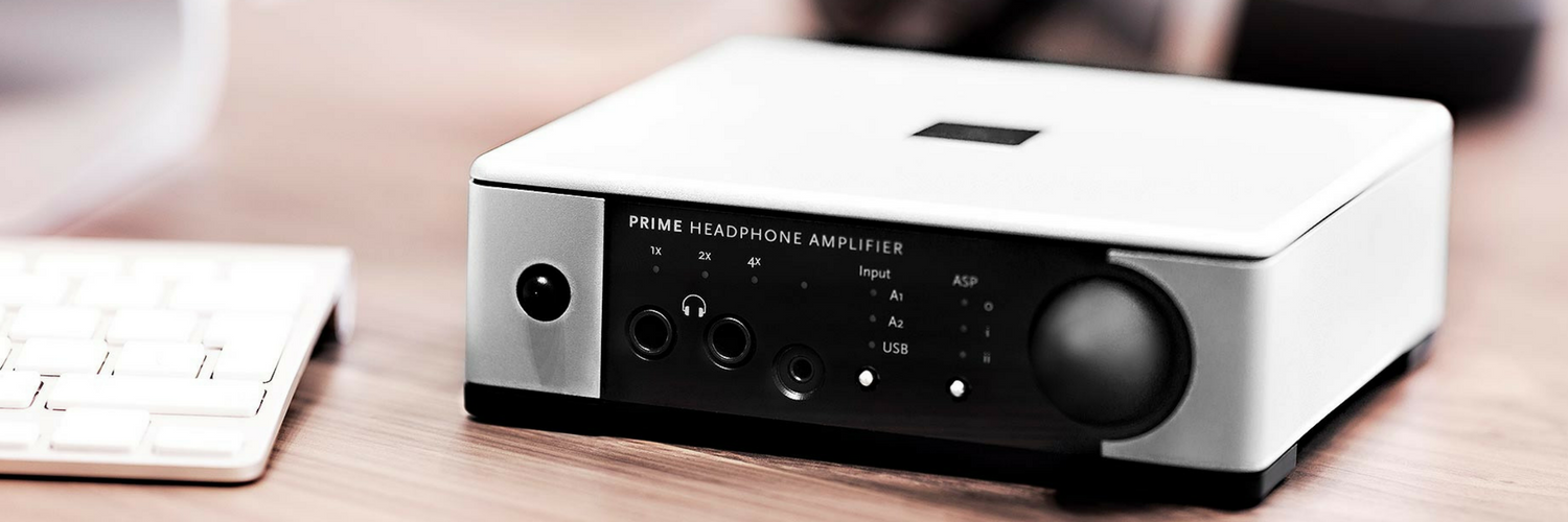 Meridian Prime: Upgradeable headphone amplifier supporting high res MQA