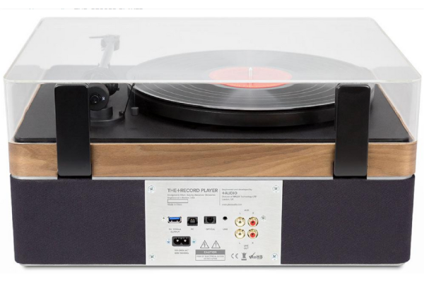 Plus Audio +Record Player rear walnut