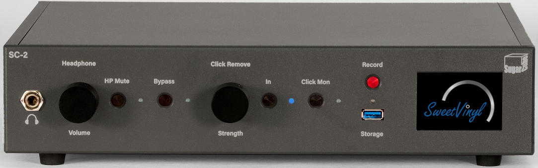SweetVinyl SugarCube SC-2 with audiophile vinyl recording