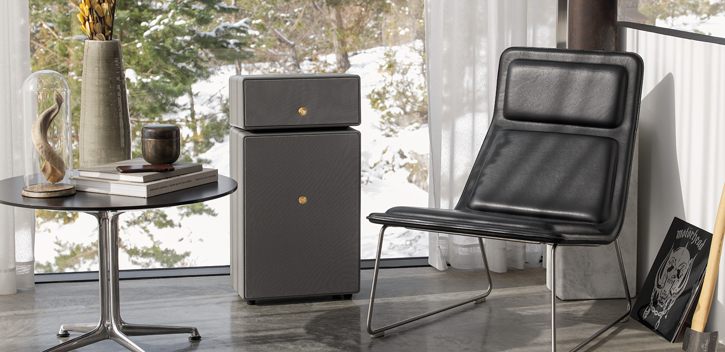 Audio Pro Drumfire speaker system plays loud