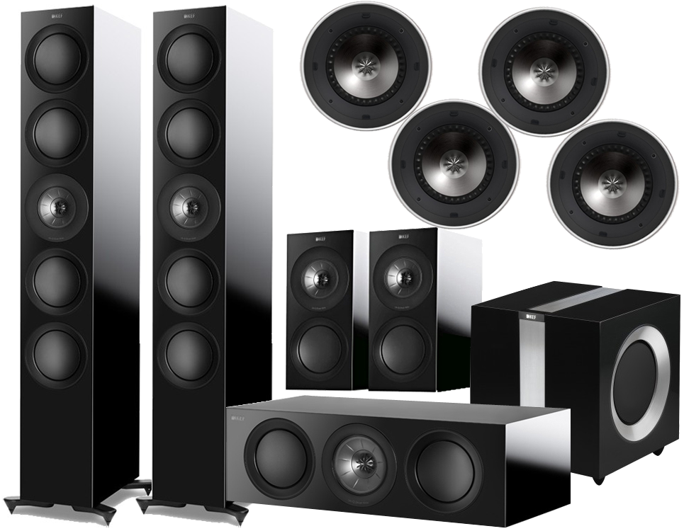 KEF's incredible new R-series range of loudspeakers