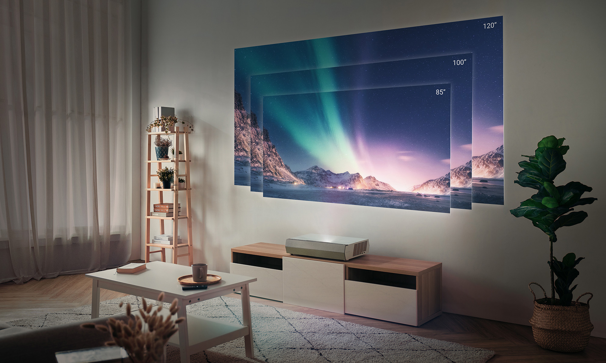 Optoma CinemaX P2 vs P1 ultra short throw 4K projectors