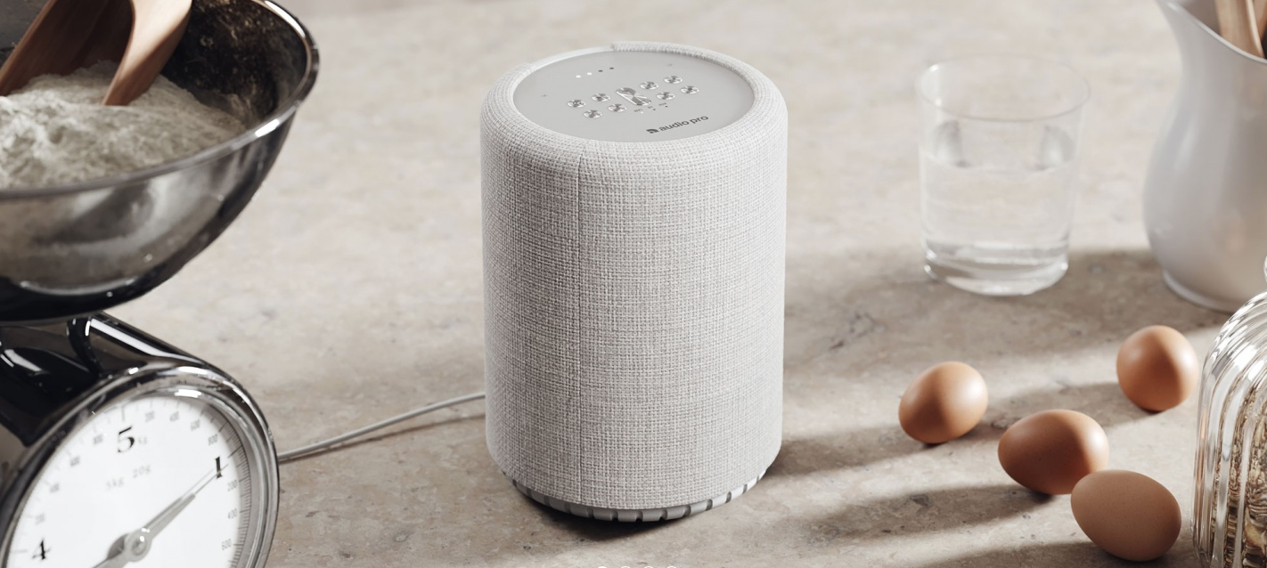 Audio Pro G10 Smart Multiroom Speaker with Google Assistant, Cast and AirPlay 2