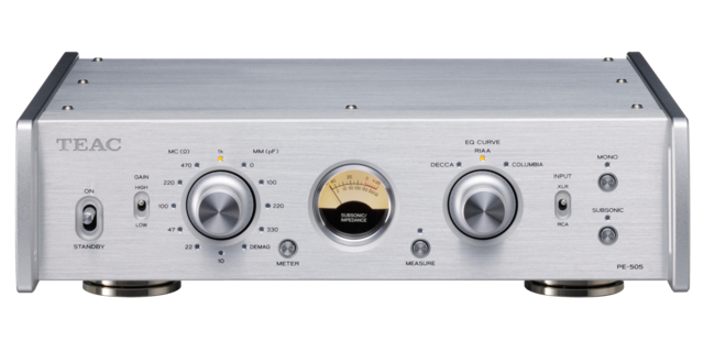TEAC PE-505 Phono Stage and TN-5BB Turntable arrive