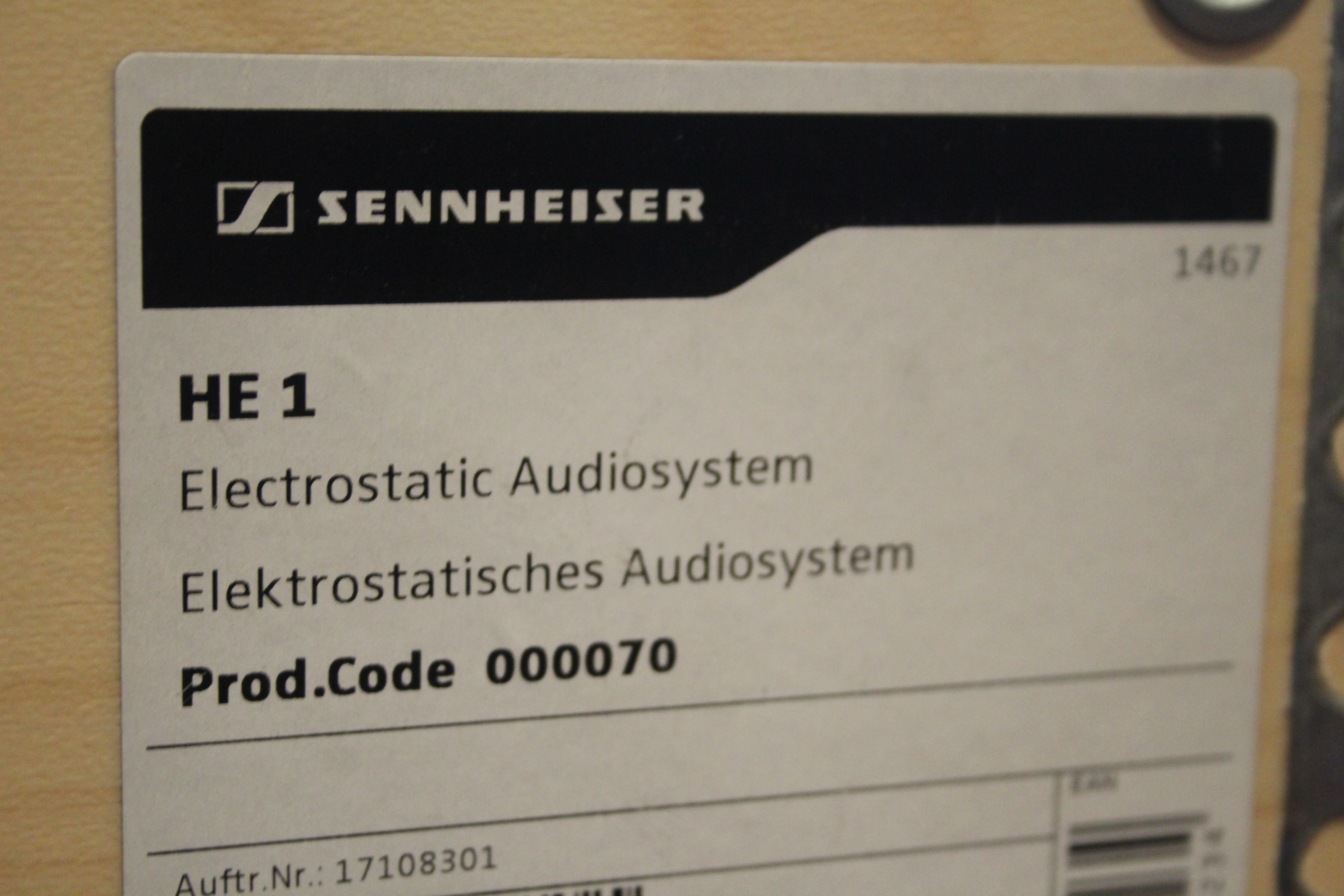 Sennheiser HE-1 Orpheus Flagship Headphones System